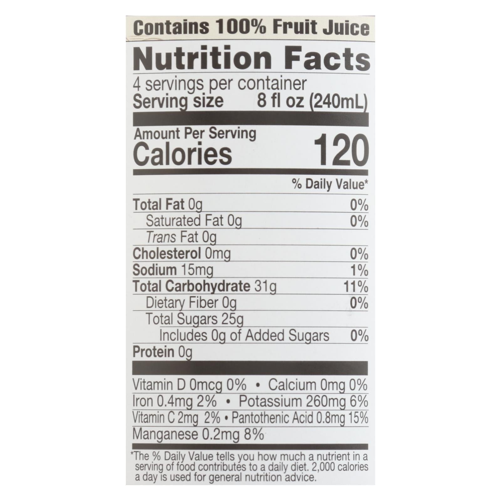 Lakewood - Organic Juice - Cranberry Blend - Case of 6 - 32 fl oz.