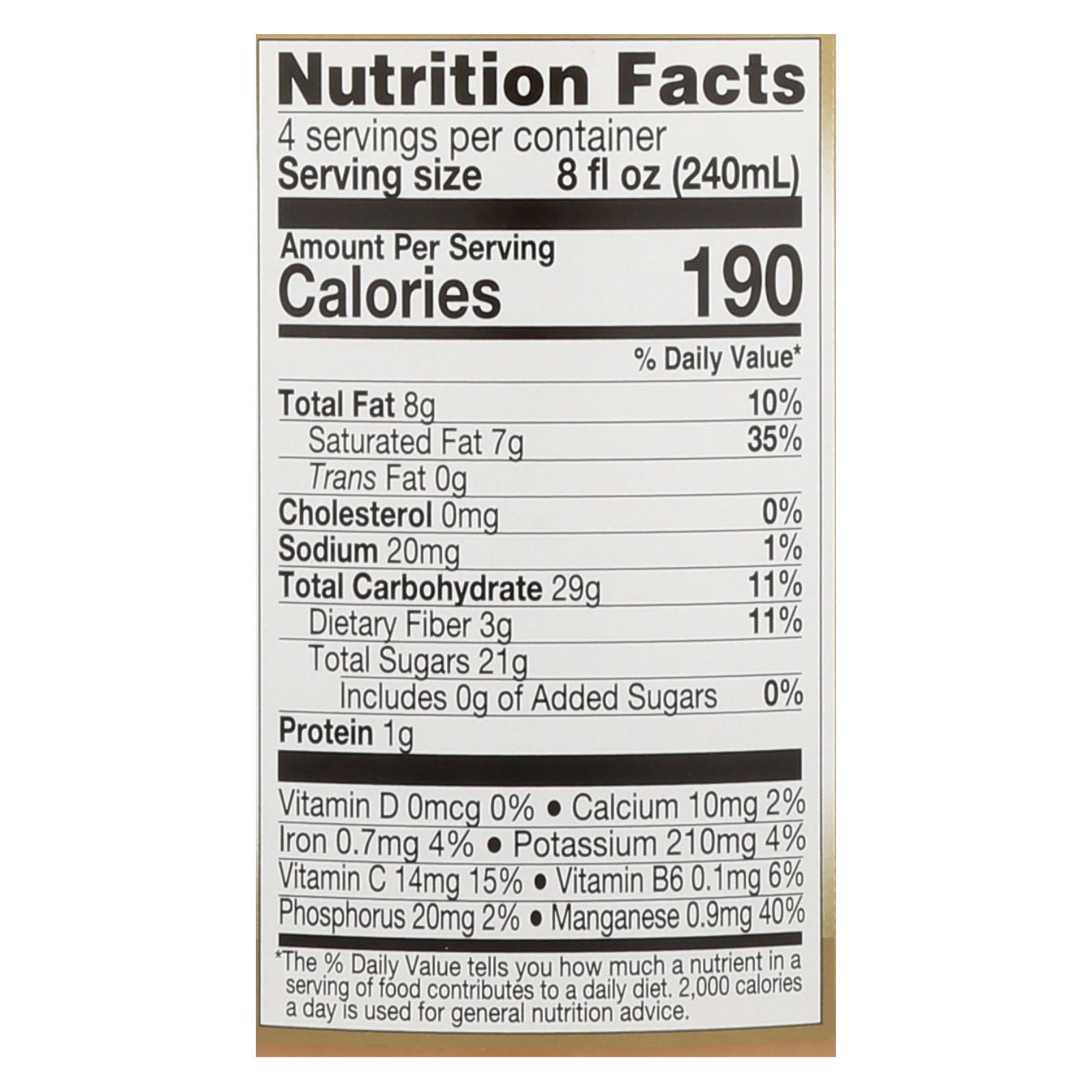 Lakewood - Organic Juice - Pineapple Coconut - Case of 6 - 32 fl oz.