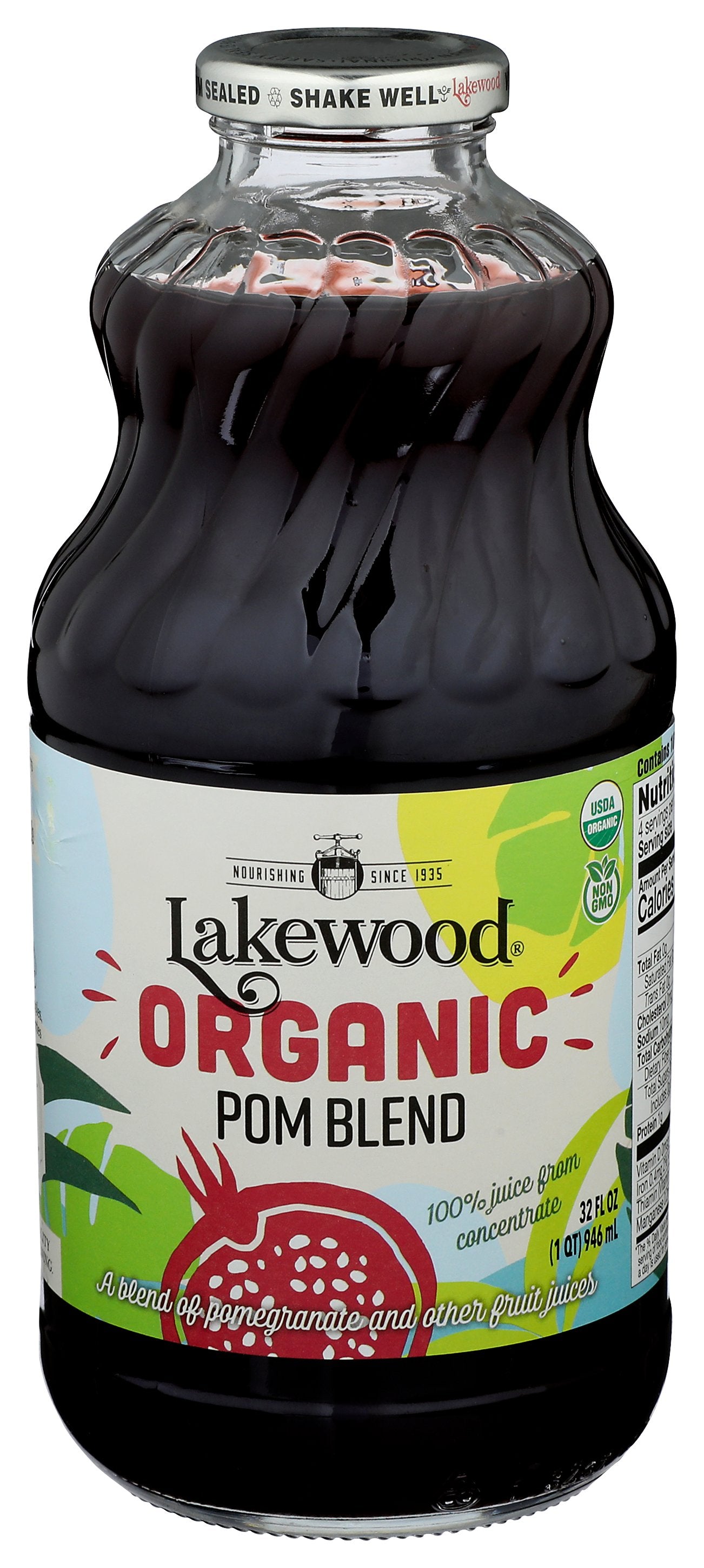 LAKEWOOD JUICE HH POMGRNT ORG3 - Case of 6