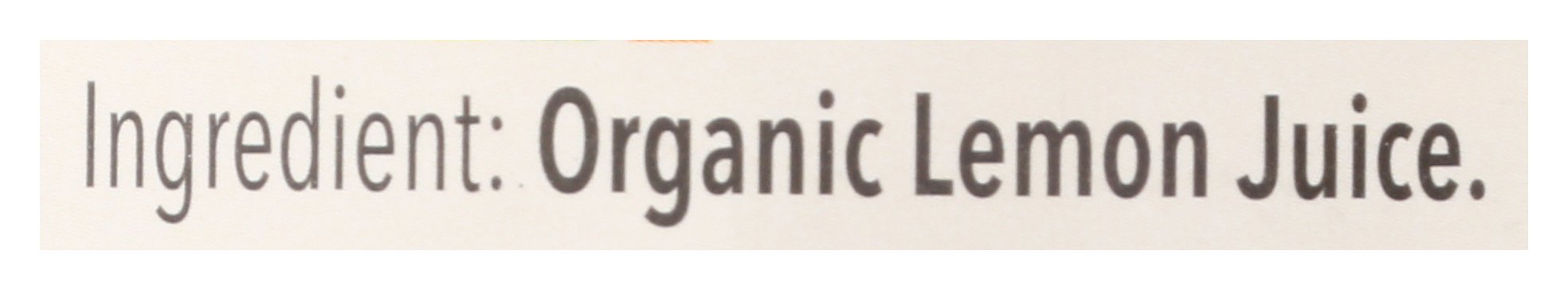 LAKEWOOD JUICE PUR LEMON ORG - Case of 6