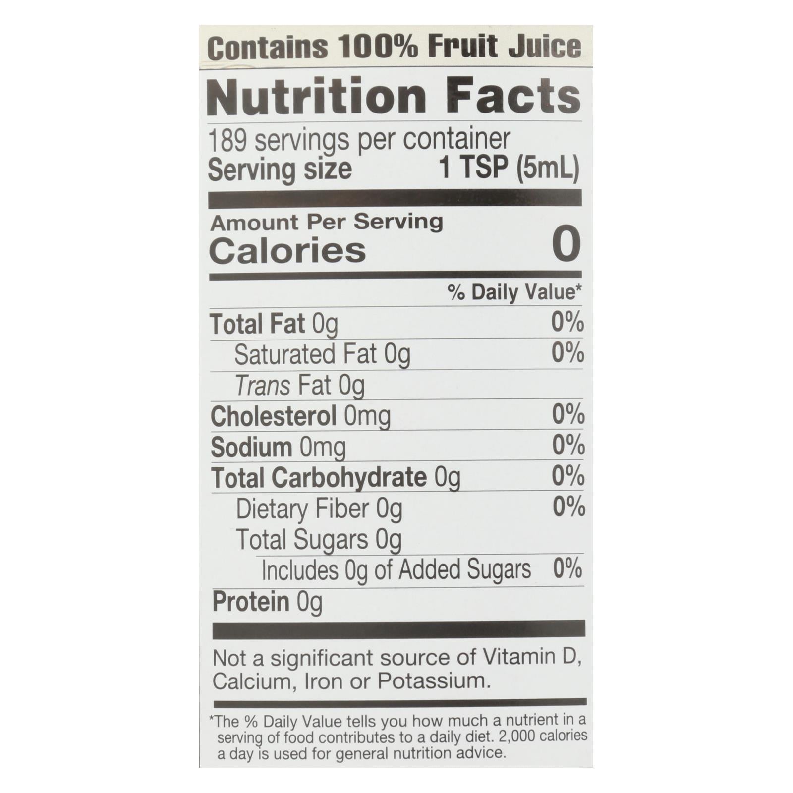 Lakewood - Organic Juice - Pure Lime - Case of 6 - 32 fl oz.