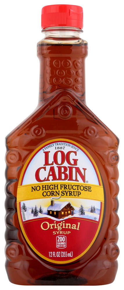 Log Cabin Original Syrup - Case of 12 - 12 FO