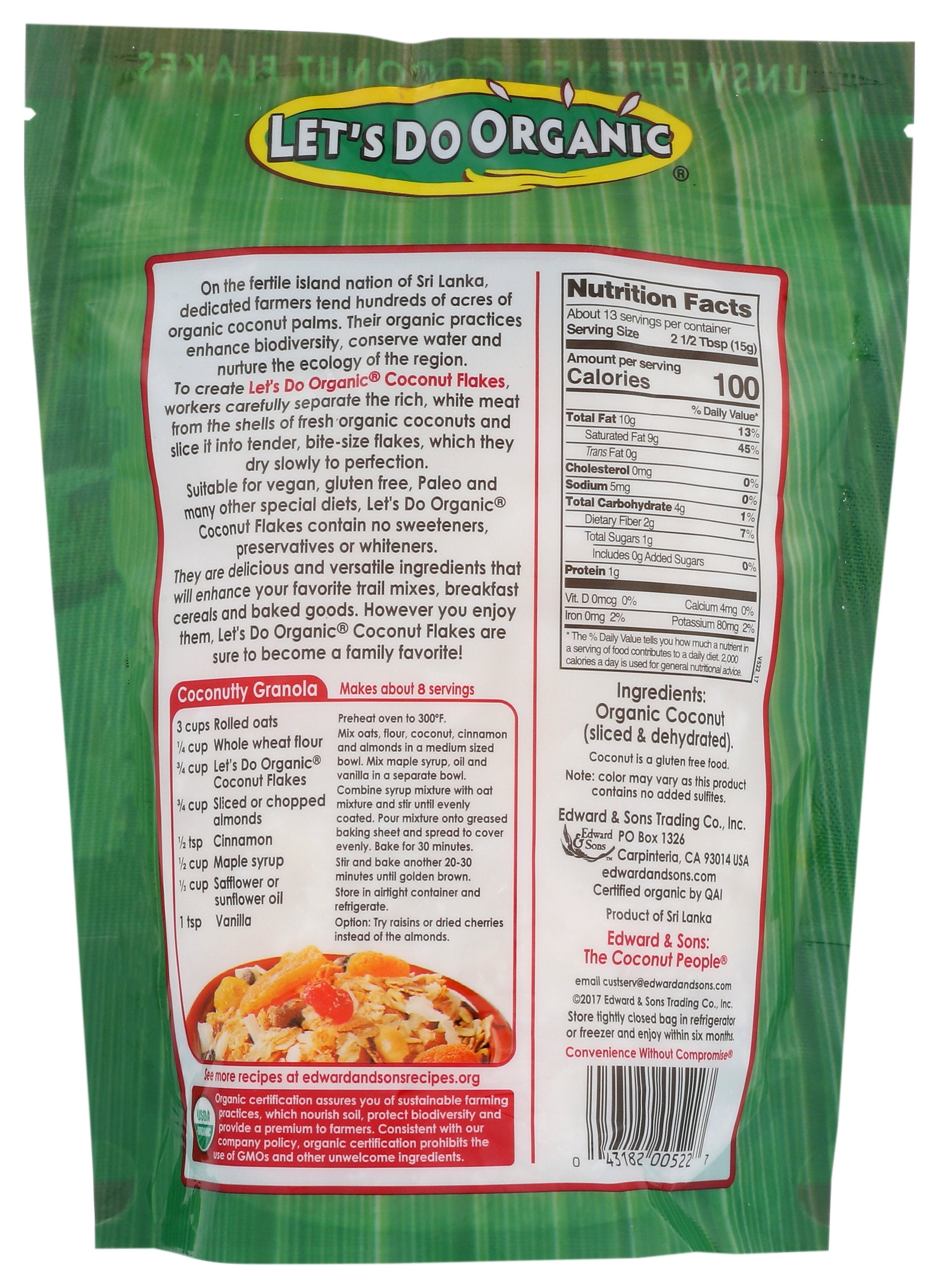 LETS DO ORGANICS COCONUT FLAKES