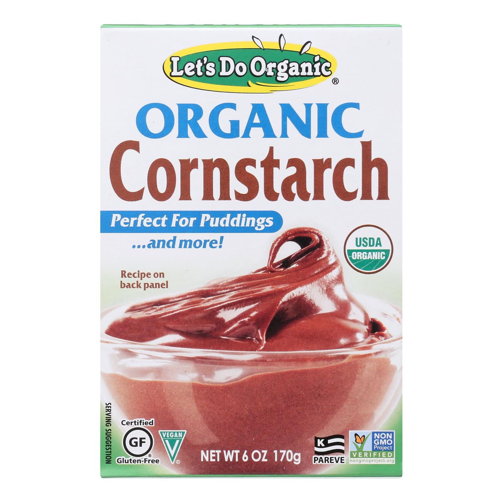 Let's Do Organics Cornstarch - Organic - 6 Oz - Case Of 6