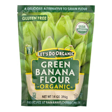 Load image into Gallery viewer, Let&#39;s Do Organic Organic Flour - Green Banana - Case Of 6 - 14 Oz