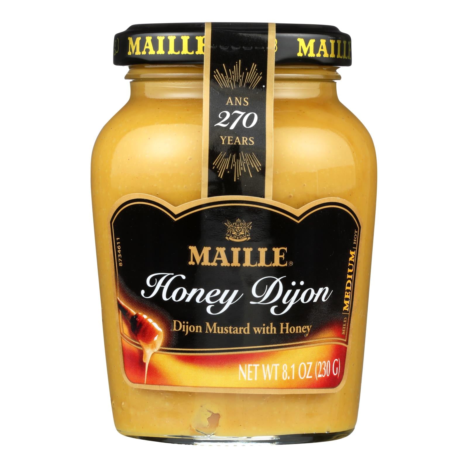 Maille Mustard Dijon With Honey - Case Of 6 - 8 Oz.