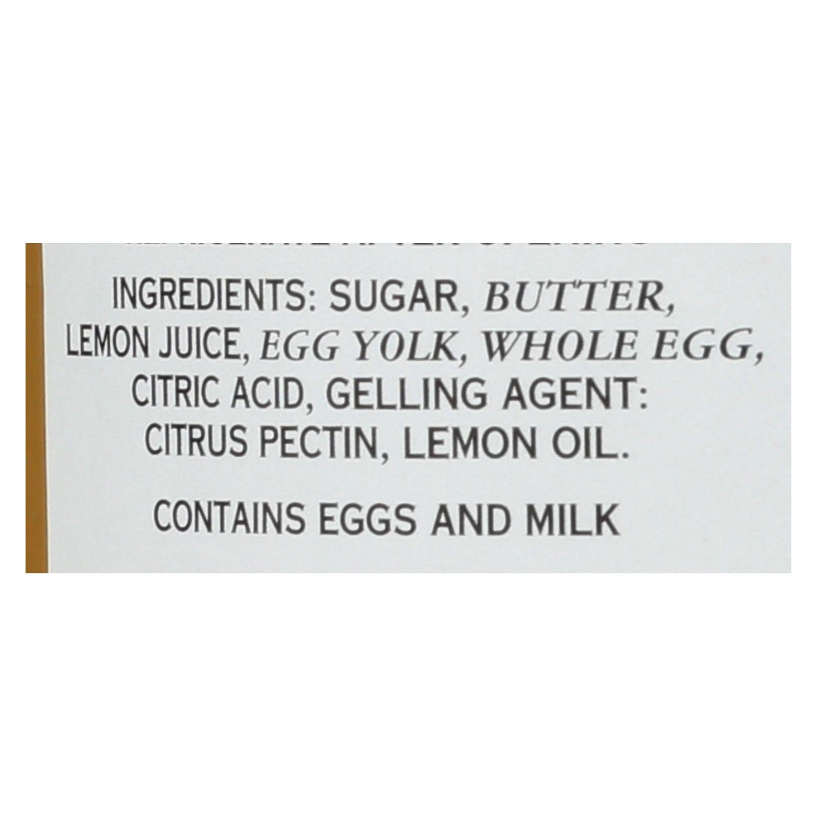 Tiptree Curds and Sweet Spreads - Lemon - Case of 6 - 12 oz.