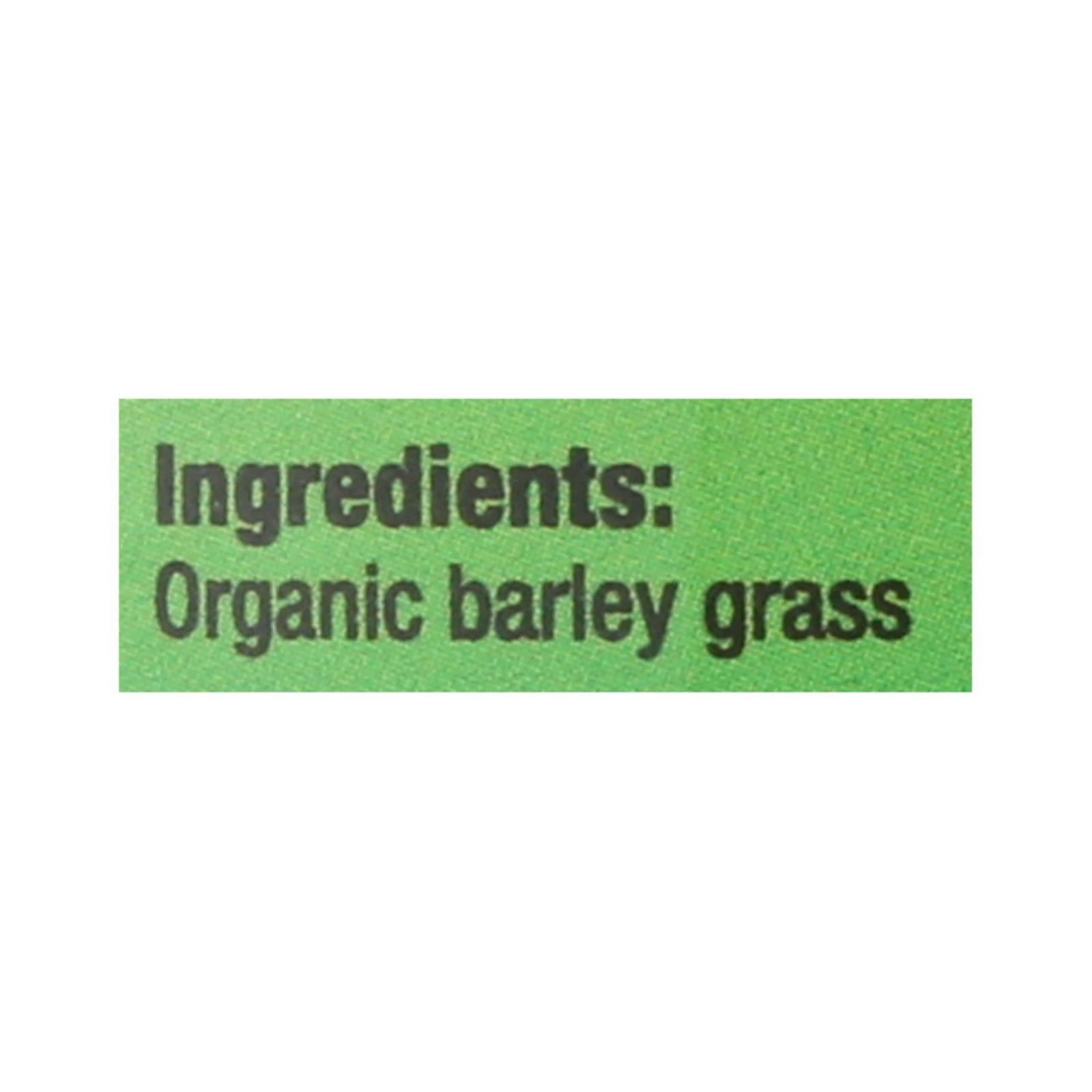 Pines International 100% Organic Barley Grass Powder - 3.5 Oz