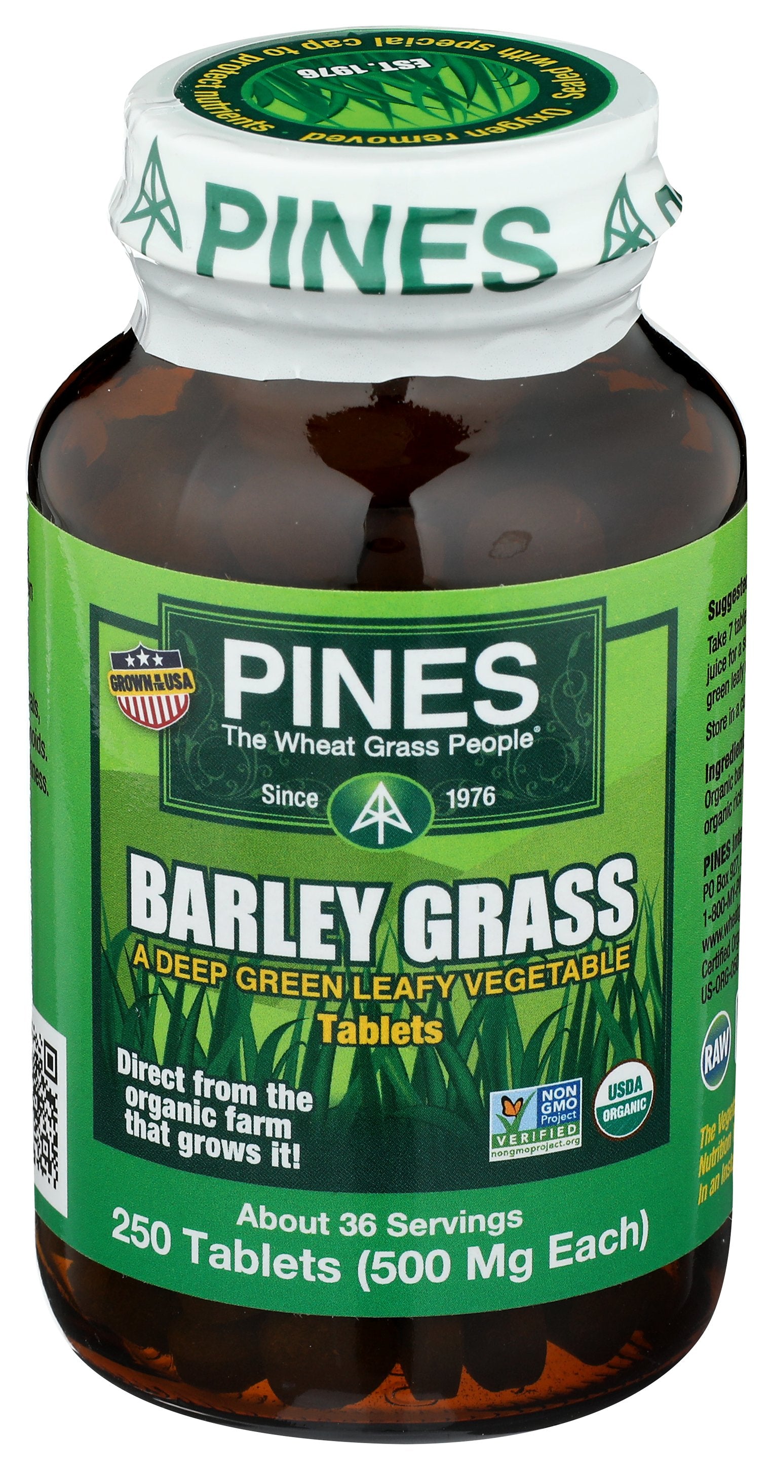 PINES WHEAT GRASS BARLEY GRASS 500MG