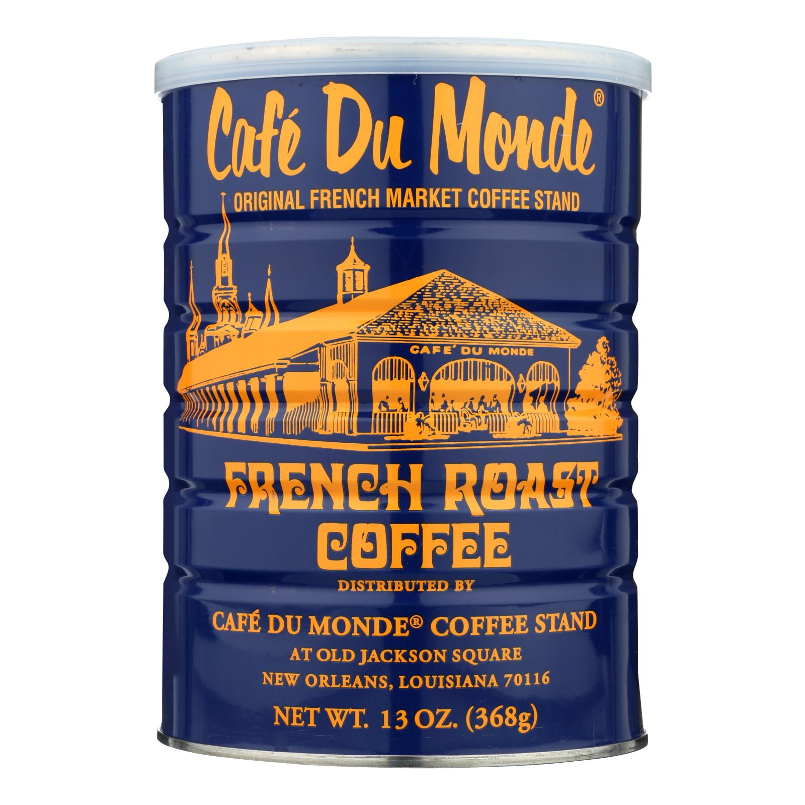 Cafe Du Monde - Coffee French Roast - Case of 12 - 13 OZ