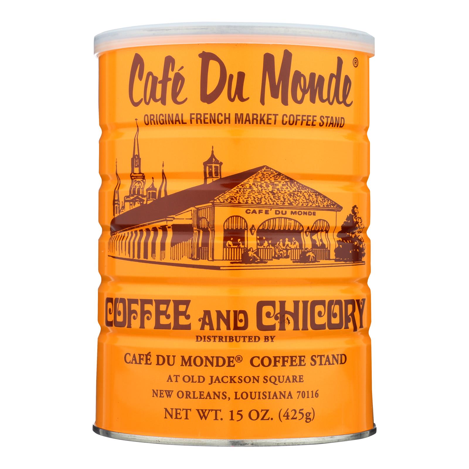 Cafe Du Monde - Coffee - Regular - Case Of 12 - 15 Oz