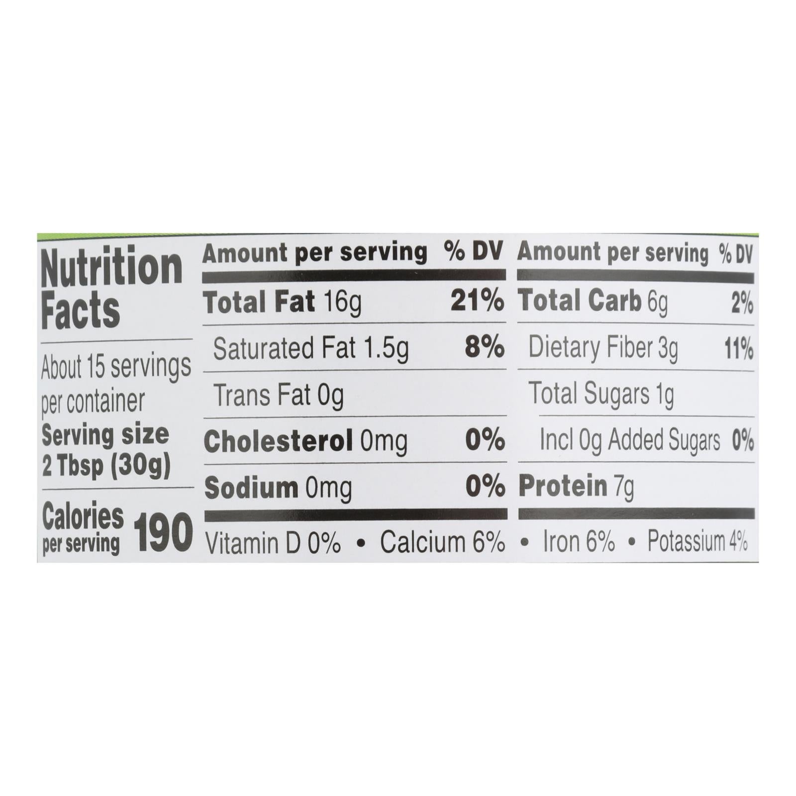 Once Again - Almnd Butter Lt Toasted Sm - Case of 6-16 OZ