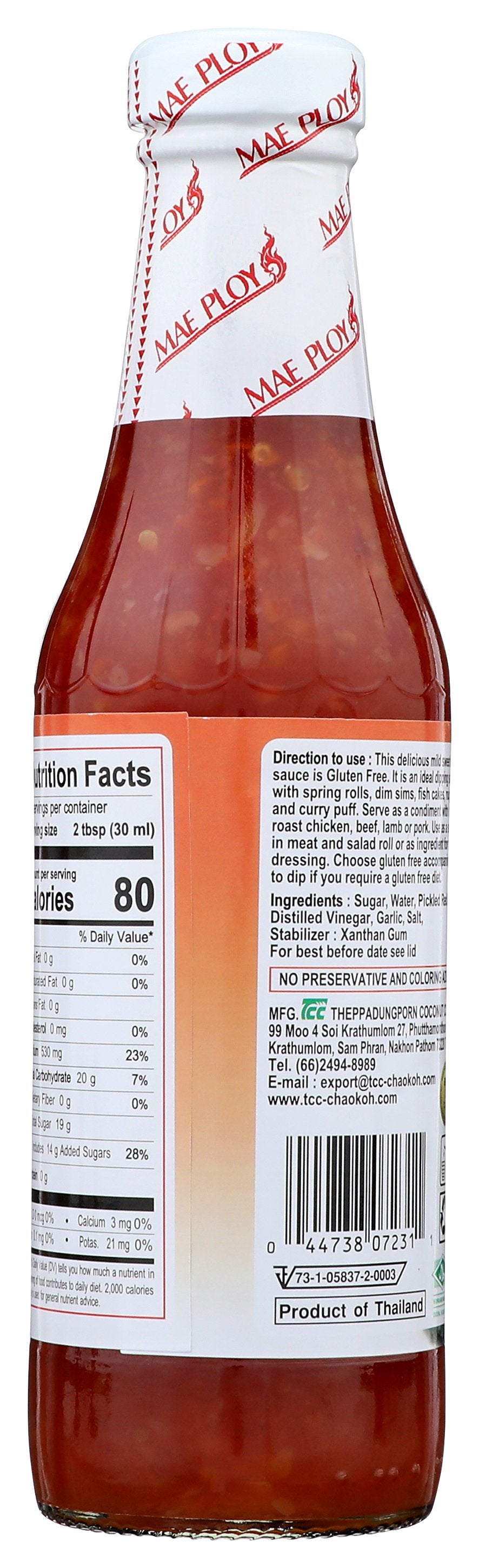MAE PLOY SAUCE SWEET CHILI - Case of 12