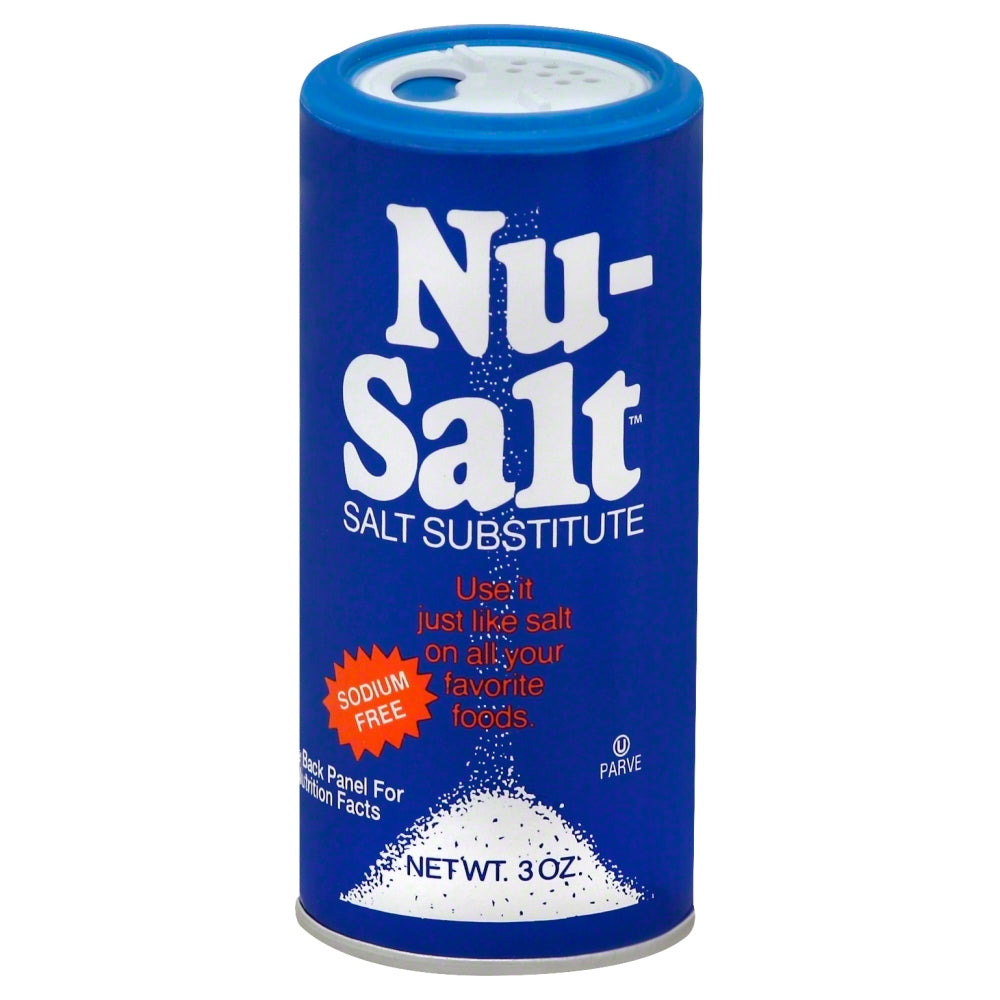 Nu-Salt Salt Substitute 3 oz - Case of 12