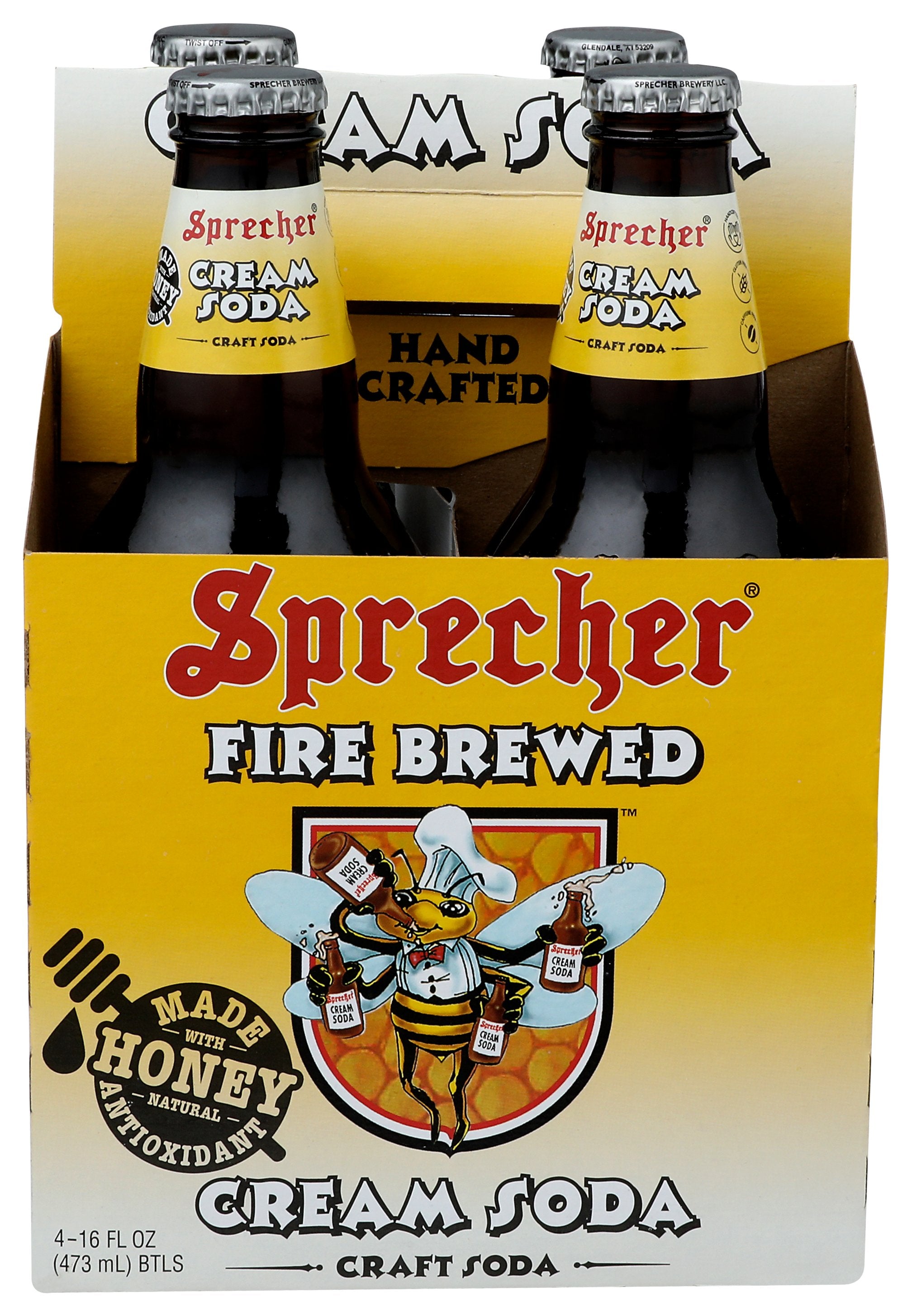 SPRECHER SODA CREAM 4PK - Case of 6