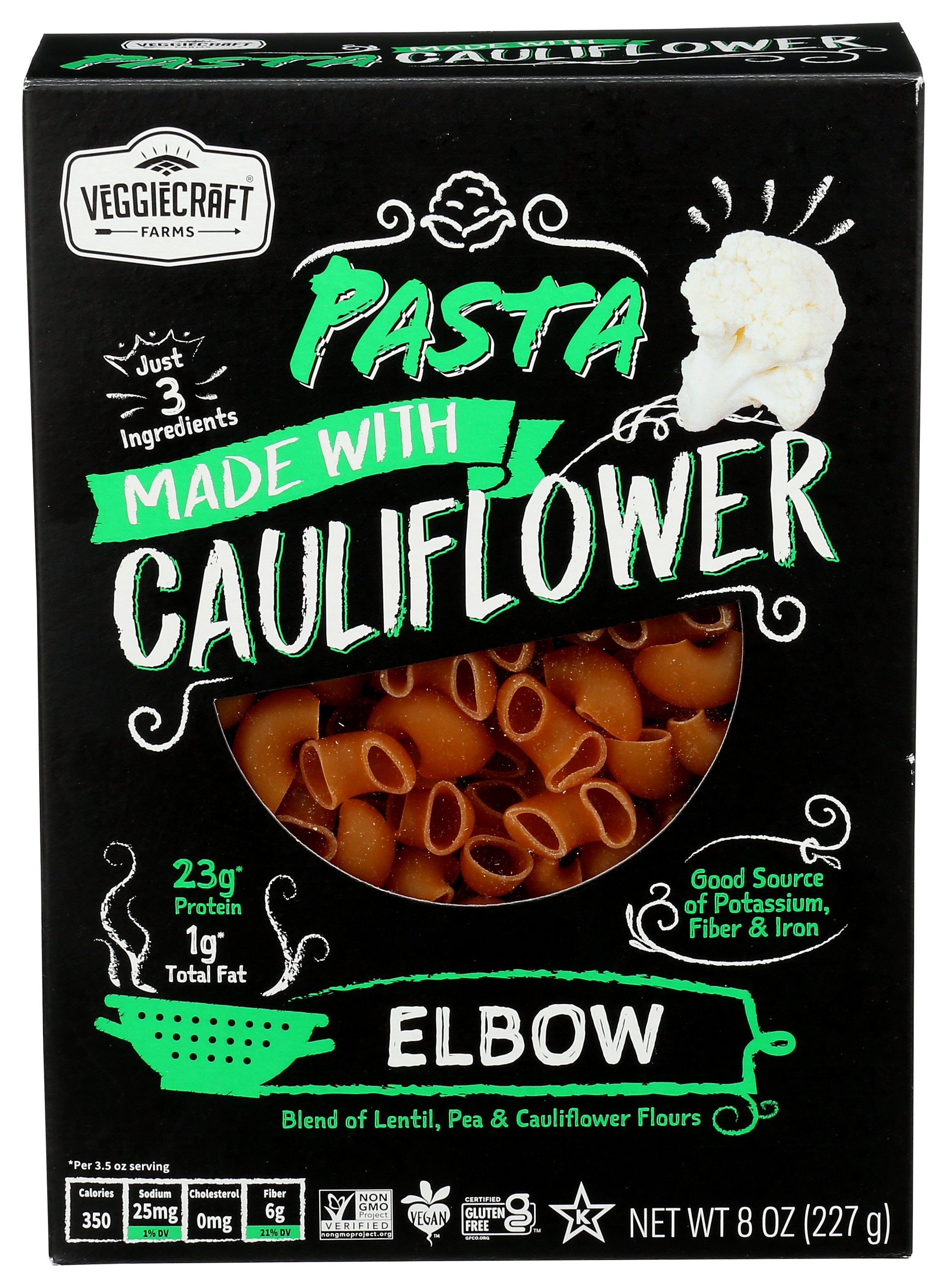 VEGGIECRAFT PASTA ELBOW CAULI - Case of 6