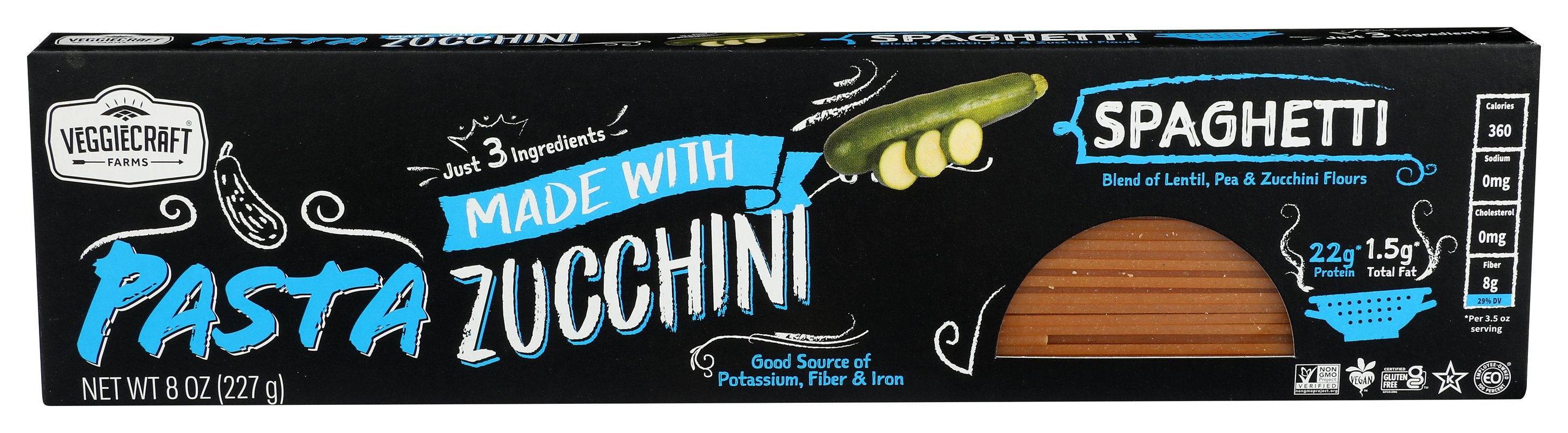 VEGGIECRAFT PASTA SPAG ZUCHINNI - Case of 6