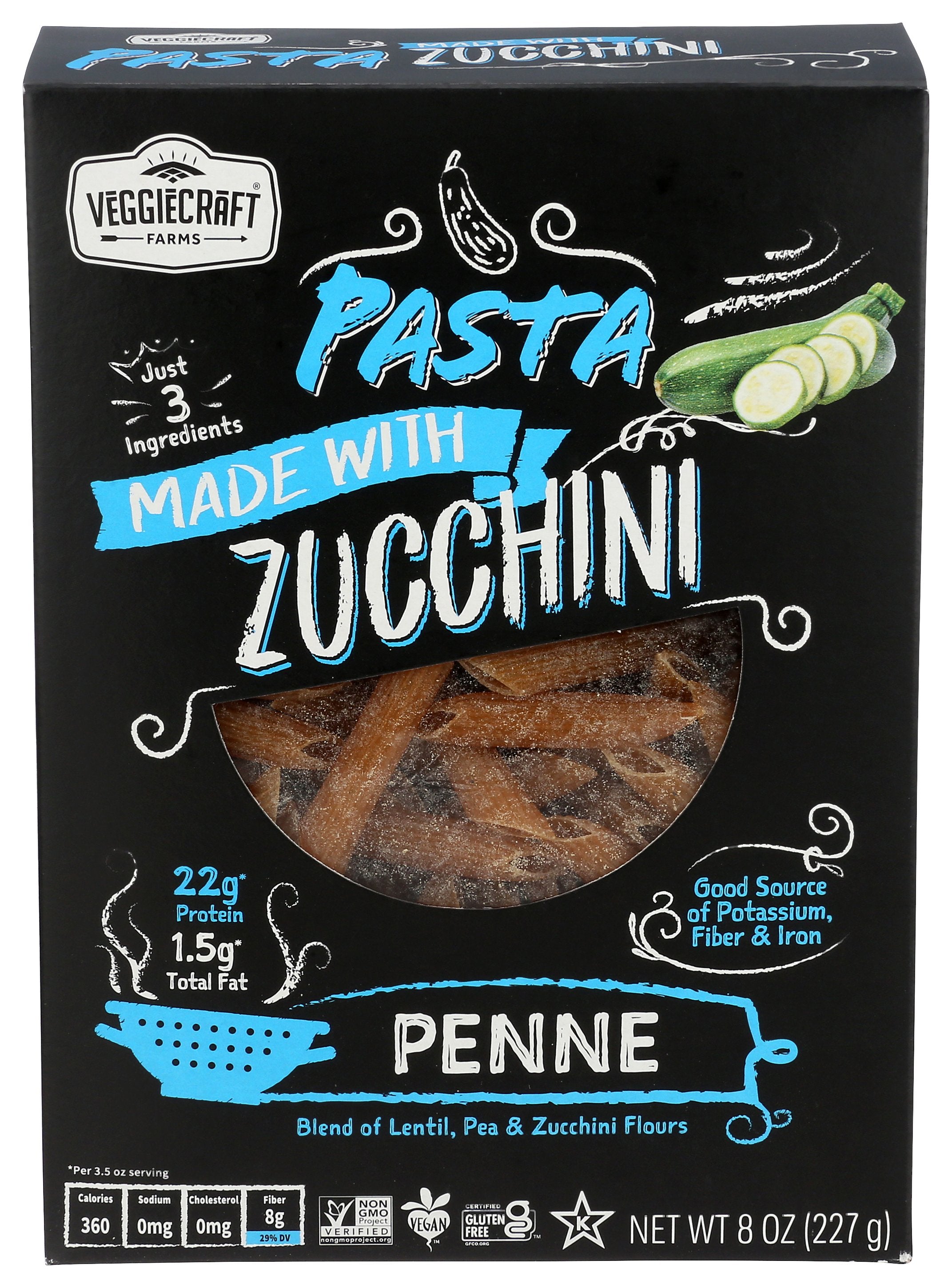 VEGGIECRAFT PASTA PNNE ZUCHINNI - Case of 6