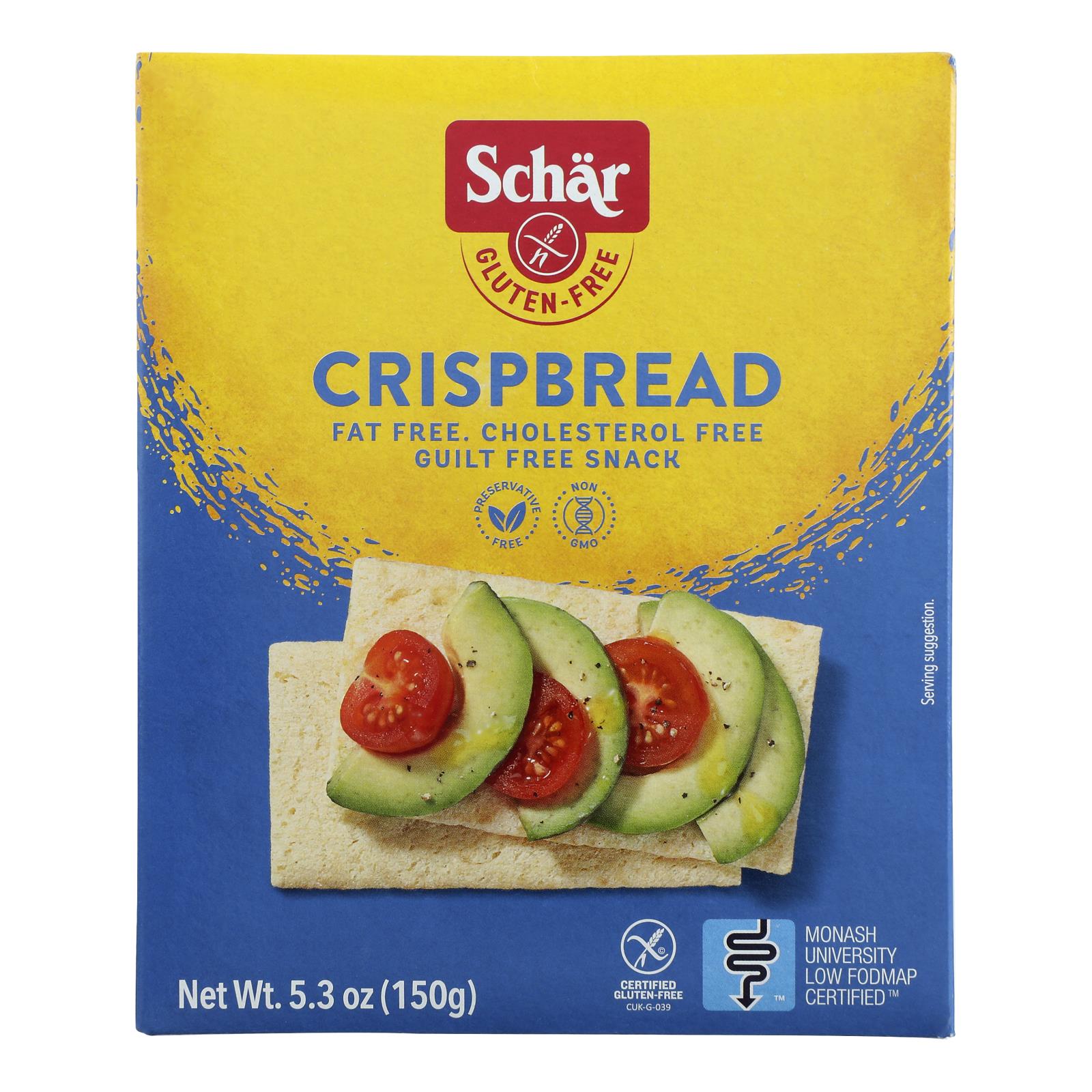 Schar - Crispbread Gluten Free - Case Of 6-5.3 Oz