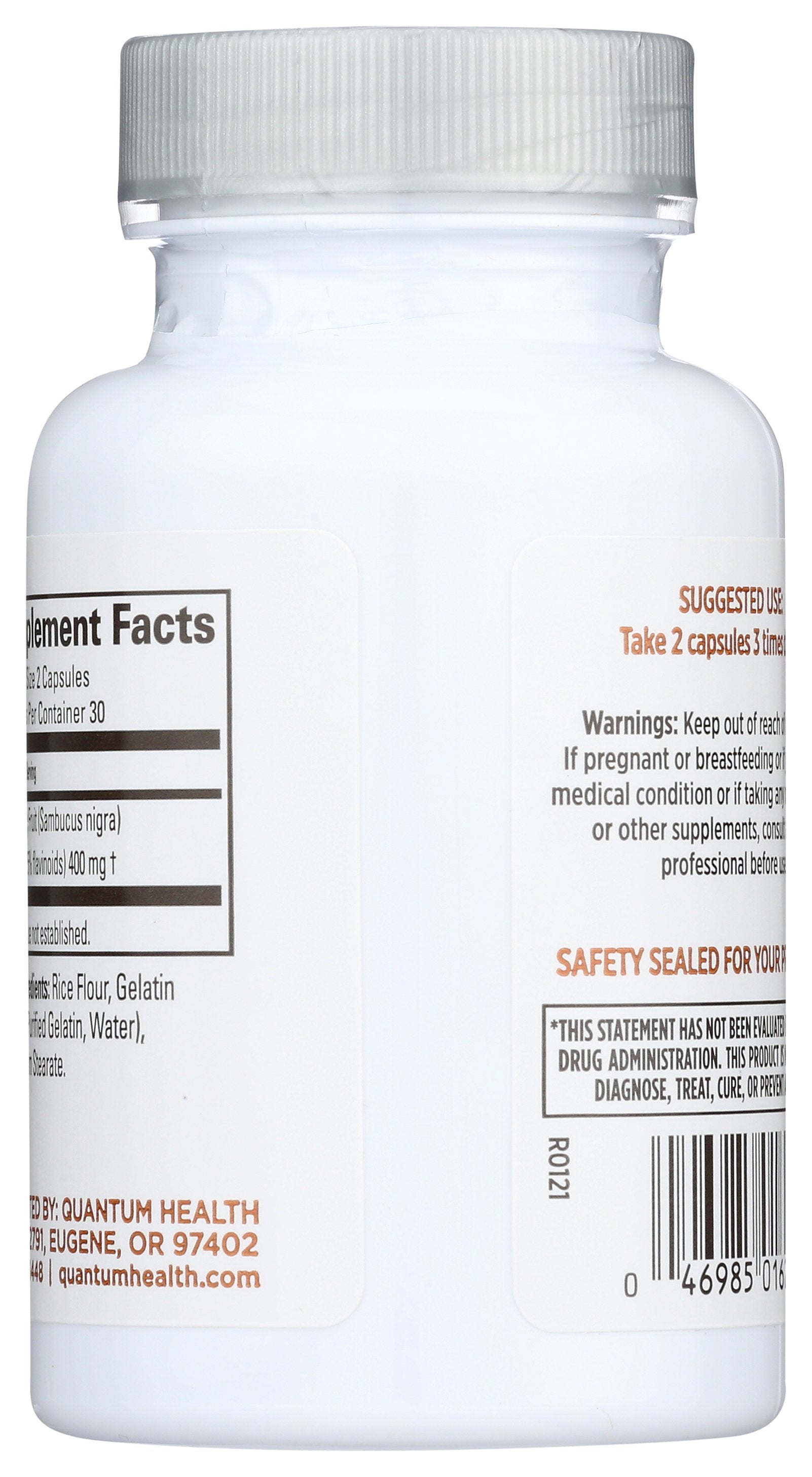 QUANTUM ELDERBRRY EXT CAP - Case of 3