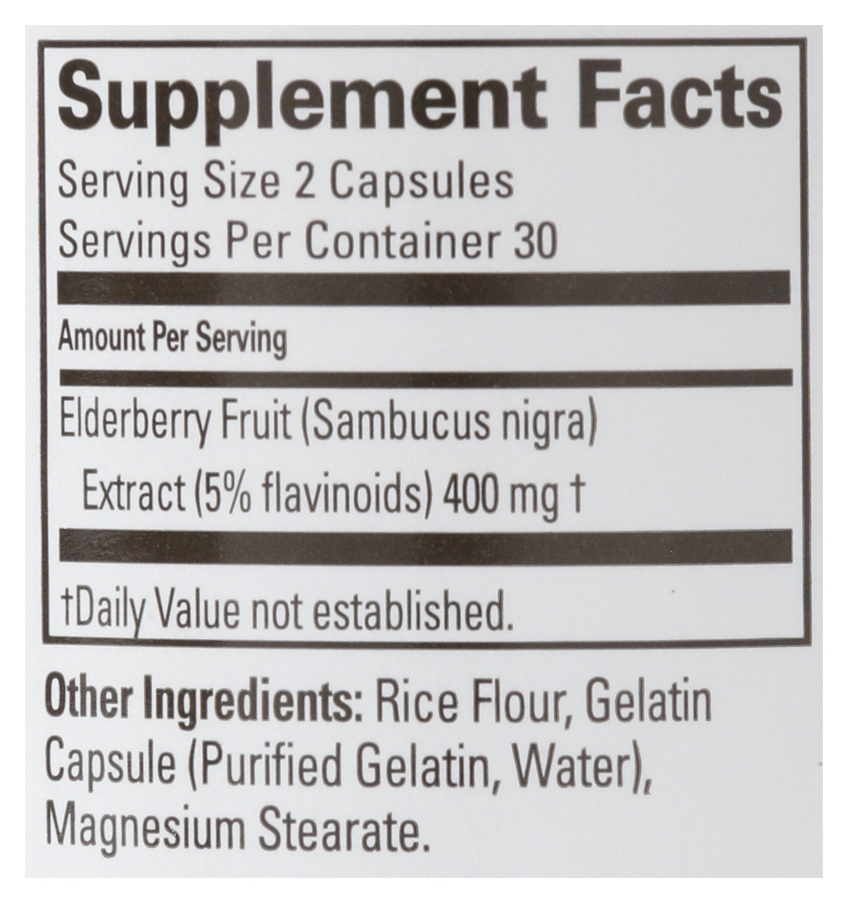 QUANTUM ELDERBRRY EXT CAP - Case of 3