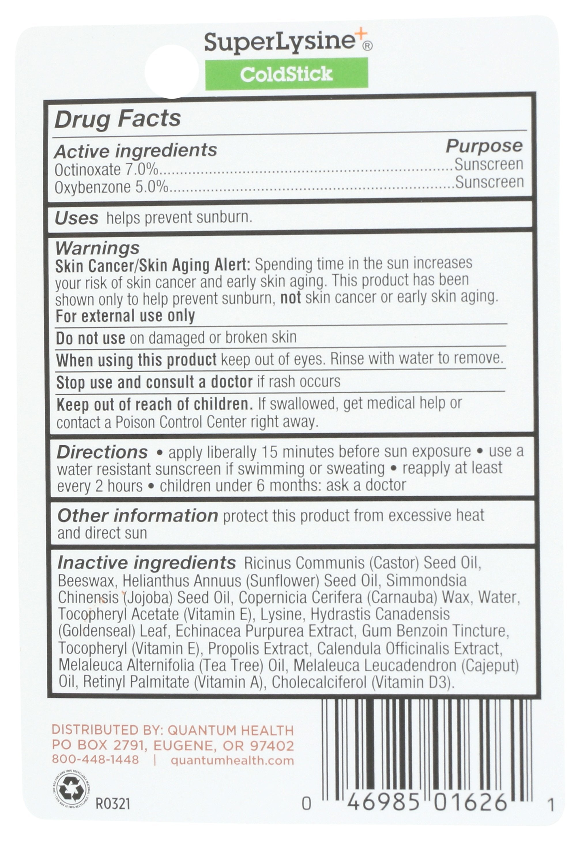 QUANTUM SUPER LYSINE LIP - Case of 12