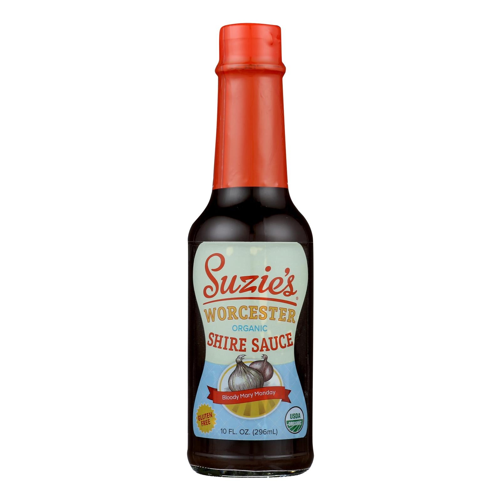 Suzie's Organics - Sauce Organic Worcestershire - Case of 6-10 Fluid Ounces