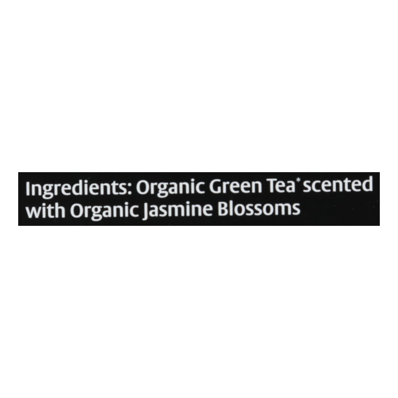 Choice Organic Teas Jasmine Green Tea - 16 Tea Bags - Case Of 6