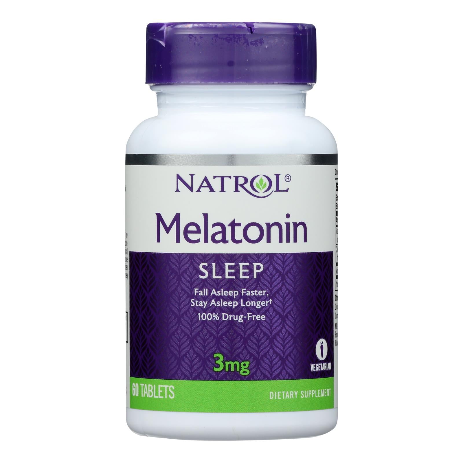 Natrol Melatonin - 3 Mg - 60 Tablets