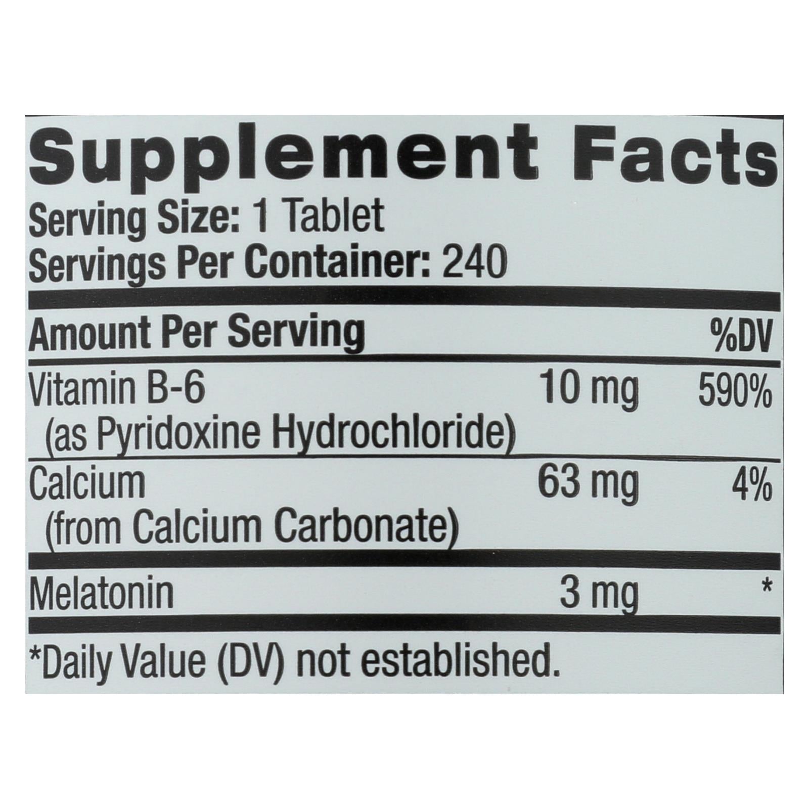 Natrol Melatonin - 3 mg - 240 Tablets