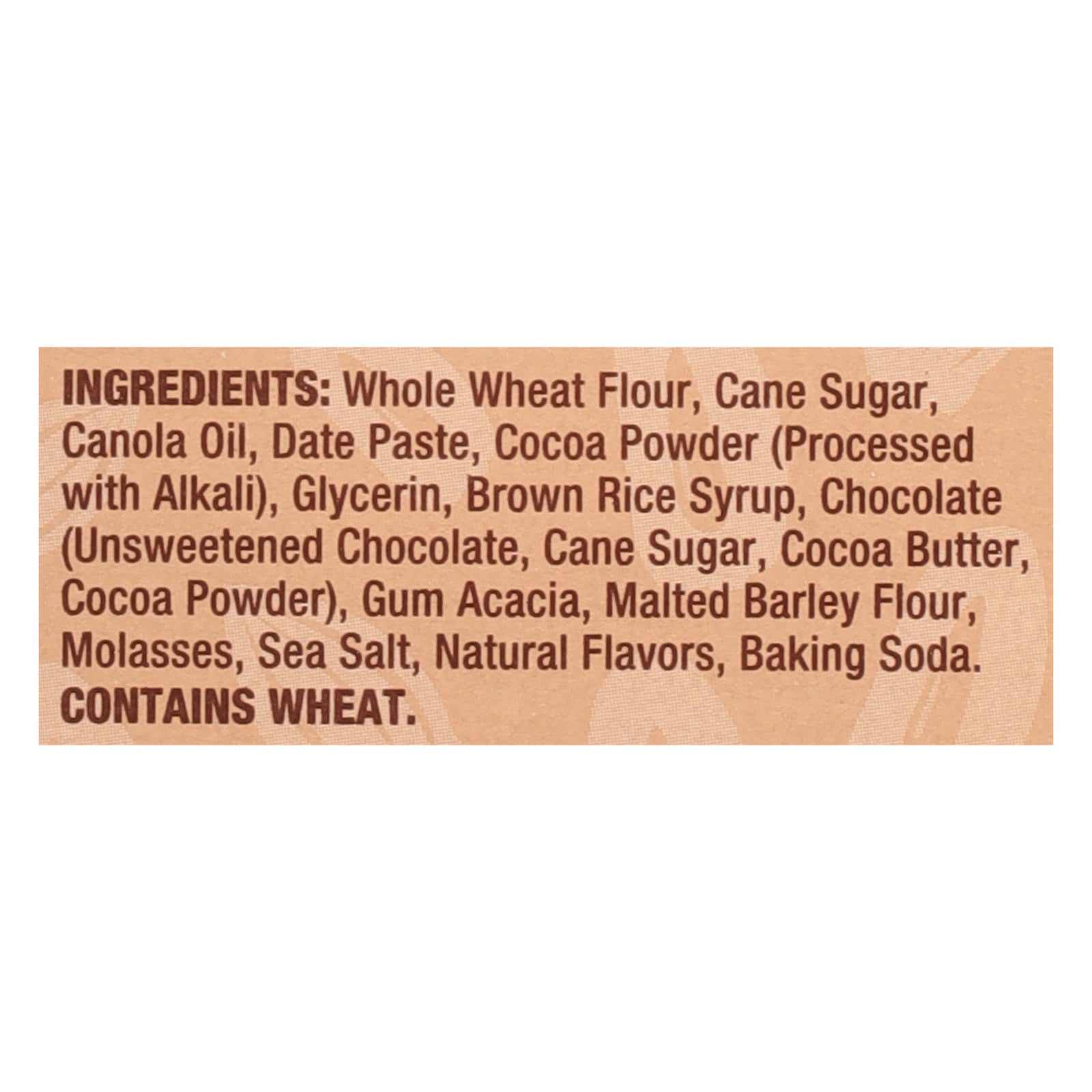 Nature's Bakery Double Chocolate Brownie 6pk, 6x9.54oz
