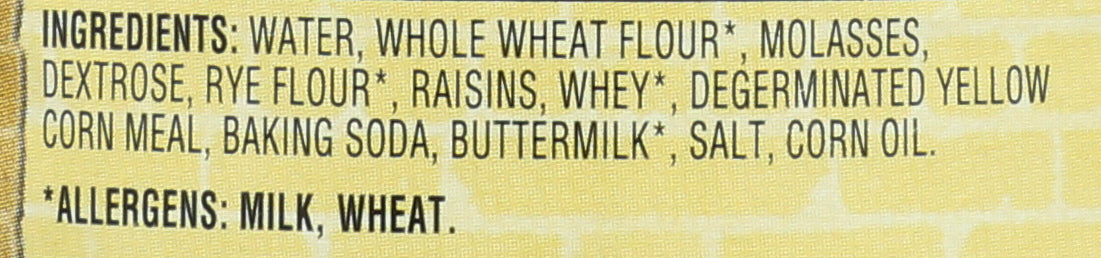 B & M BREAD BROWN RAISIN. - Case of 12