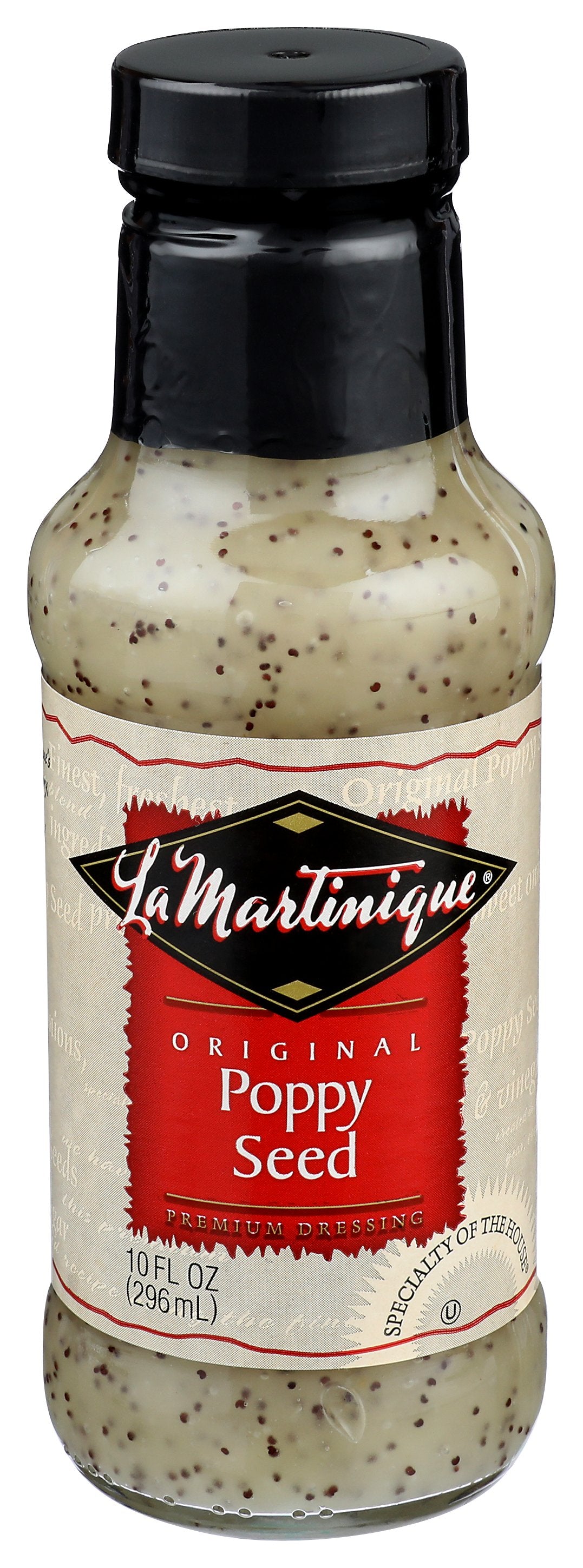 LA MARTINIQUE DRSSNG VNGRT ORIGNL POPPY SEED - Case of 6