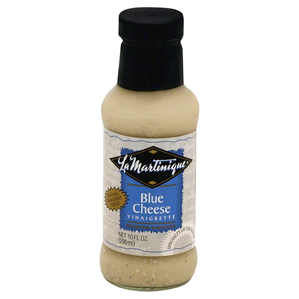 La Martinique Dressing Vinaigrette Blue Cheese - Case of 6 - 10 oz