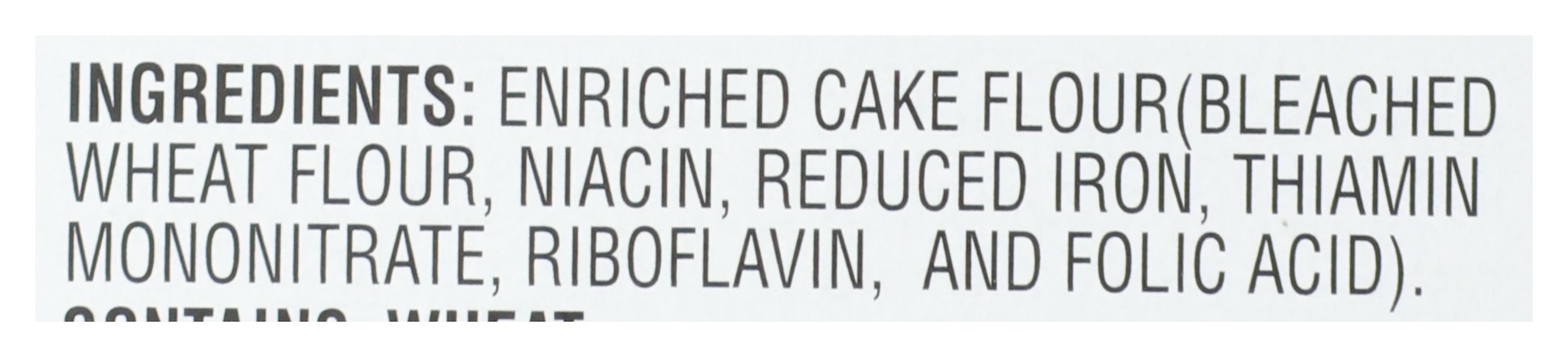 SWANS FLOUR CAKE REGULAR - Case of 8