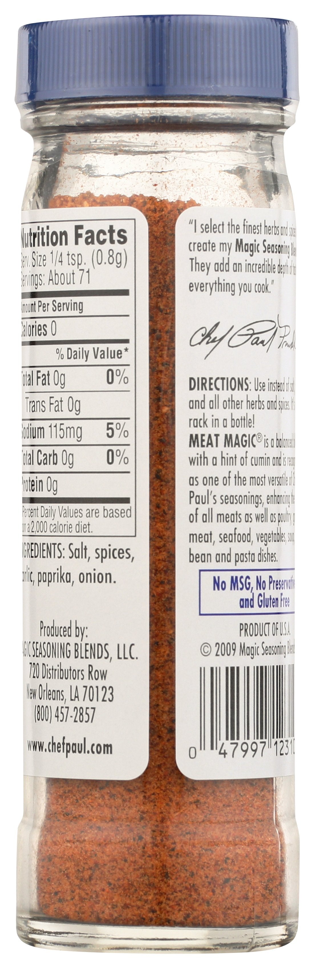 MAGIC SEASONING BLENDS SSNNG MEAT - Case of 6