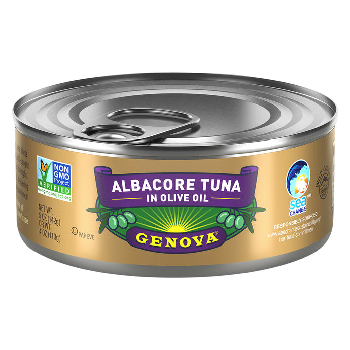 Genova - Albacore Tuna In Olv Oil - Case Of 12-5 Oz