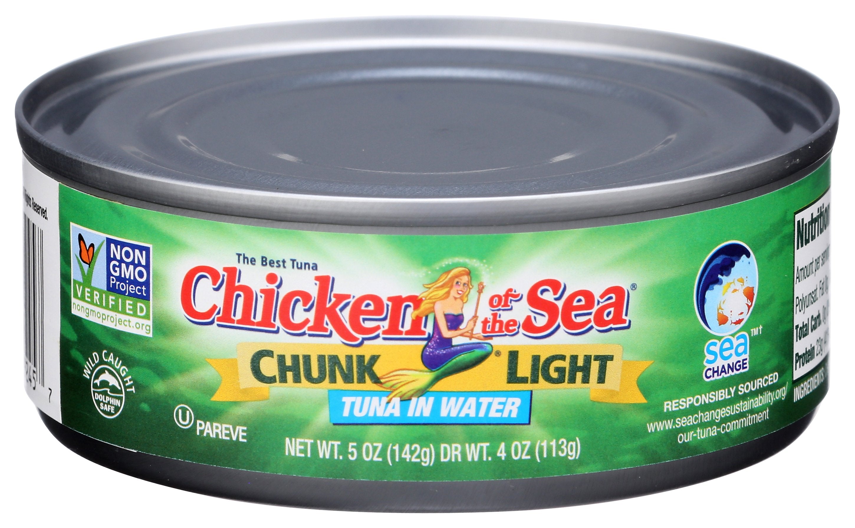 CHICKEN OF THE SEA TUNA CHUNK - Case of 24