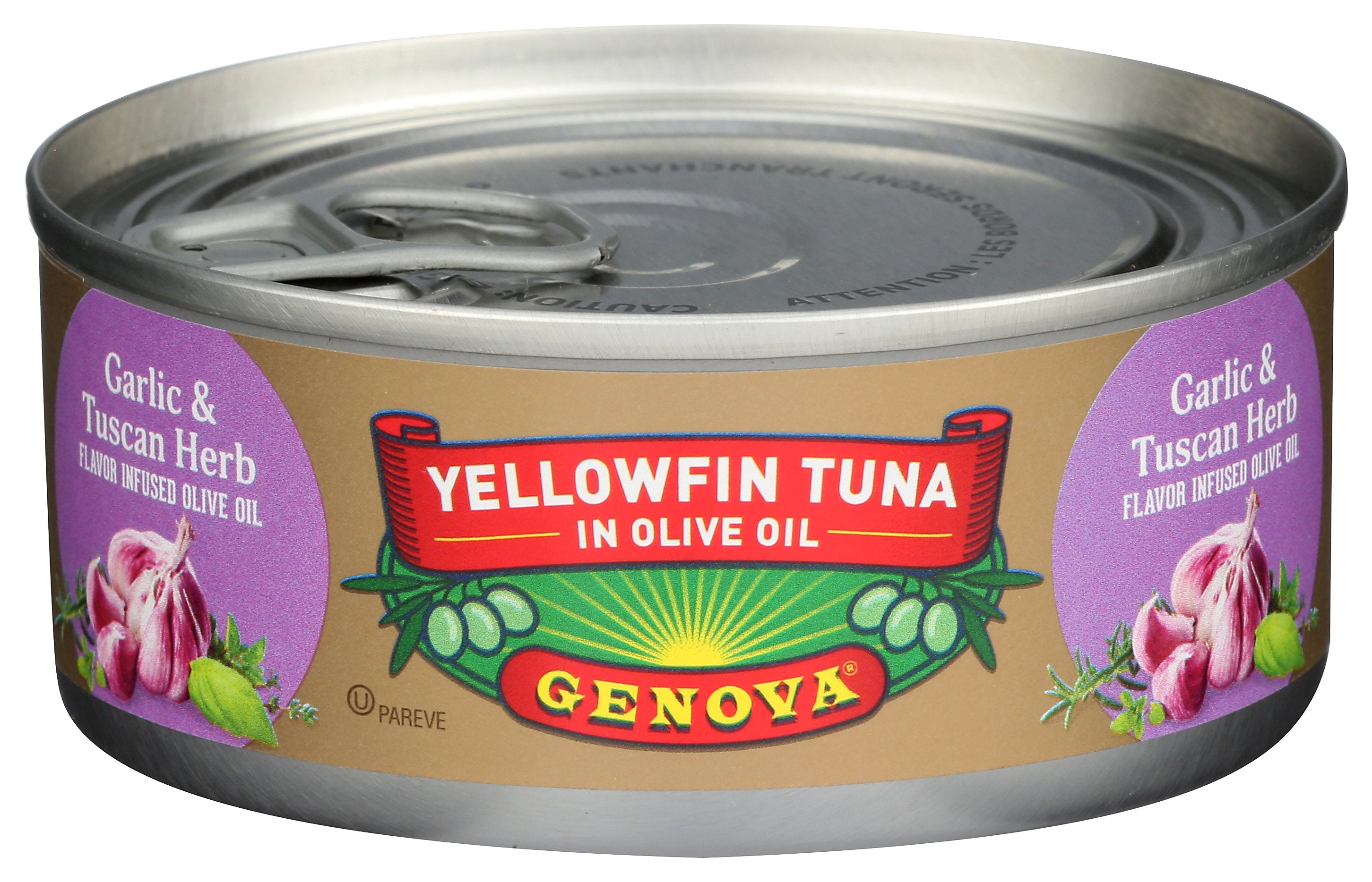 GENOVA TUNA YLWFIN GRLC HERB OO - Case of 12