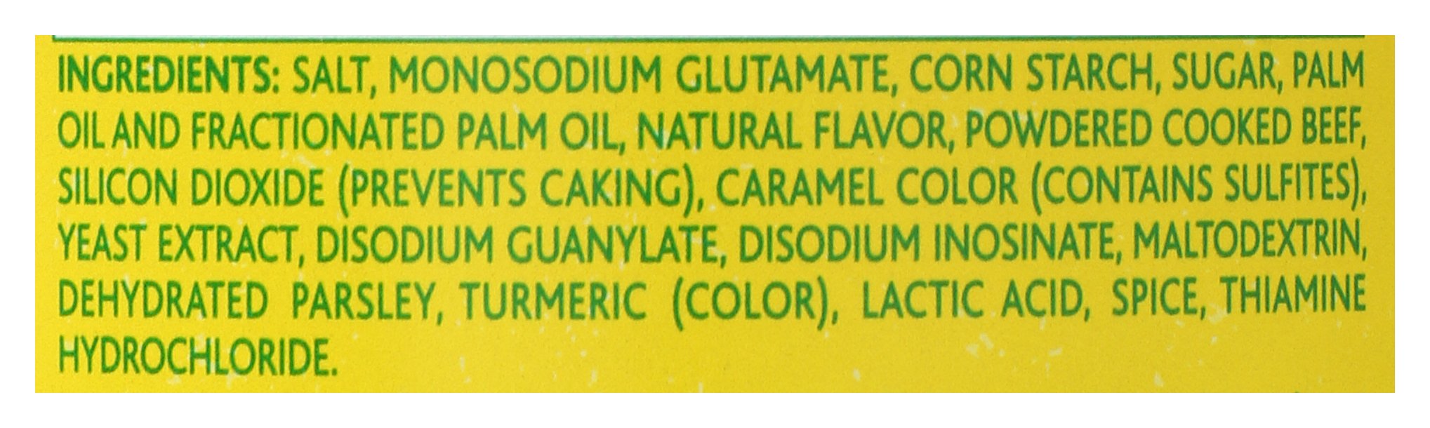KNORR BOUILLON BEEF GRANULATED - Case of 6