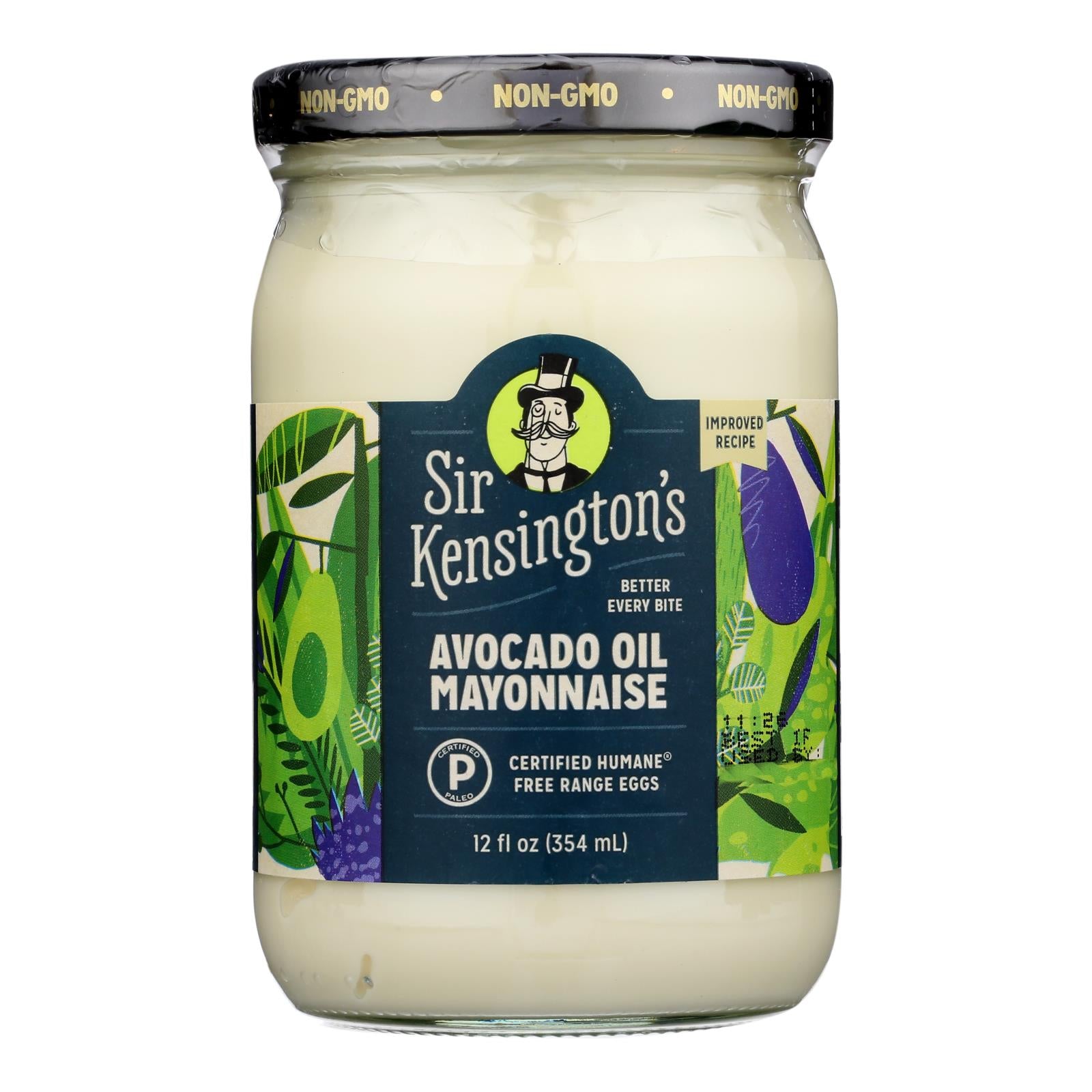 Sir Kensington's - Mayo W/avocado Oil Jar Gluten Free - Case of 6-12 FZ