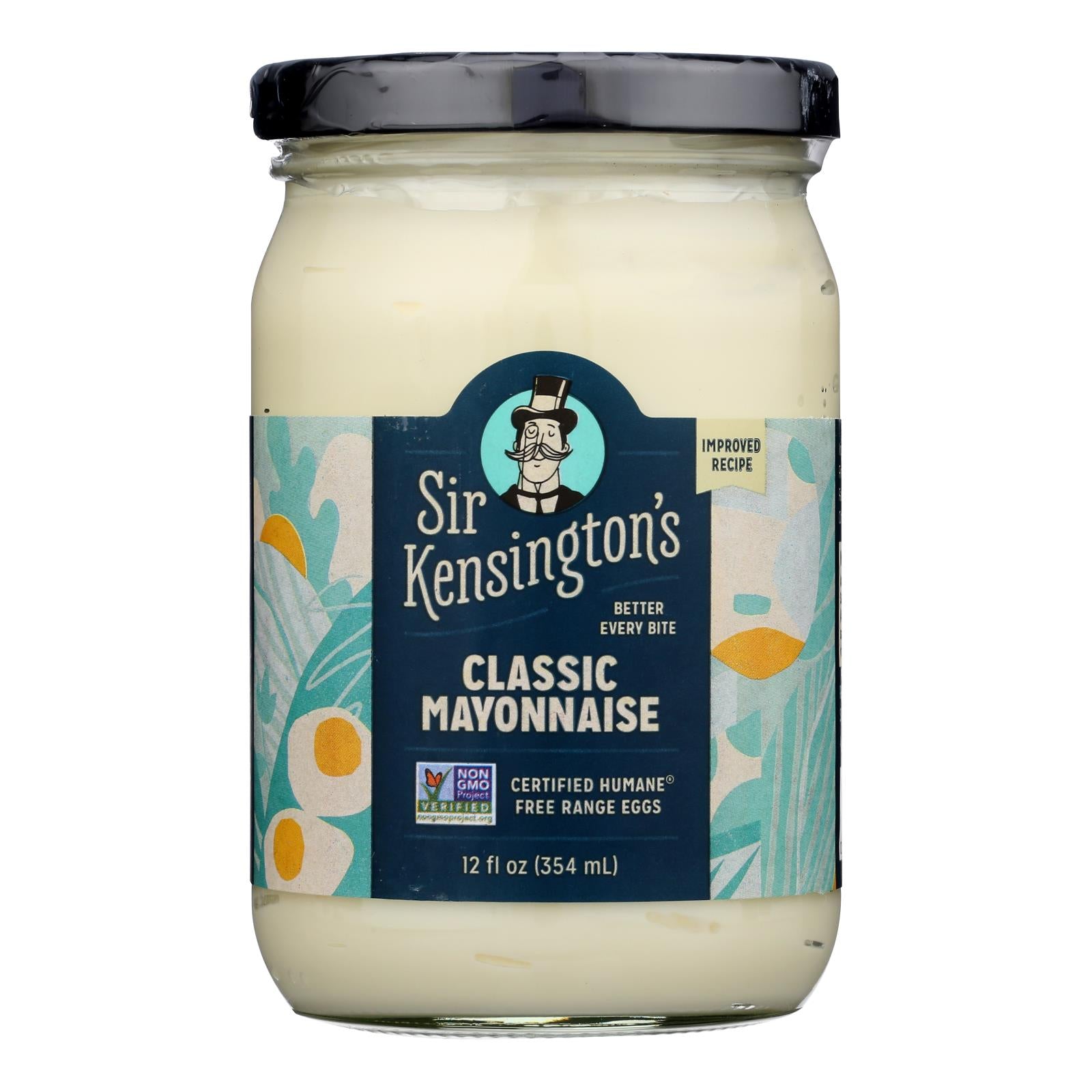 Sir Kensington's - Mayo Classic Jar Gluten Free - Case Of 6-12 Fz