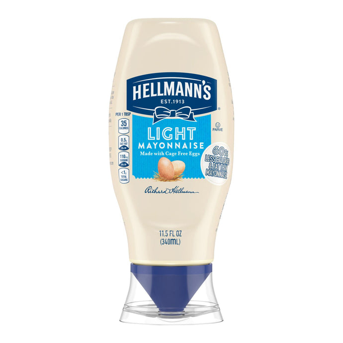 Hellmann's, Light Mayonnaise - Case Of 12 - 11.5 Fz