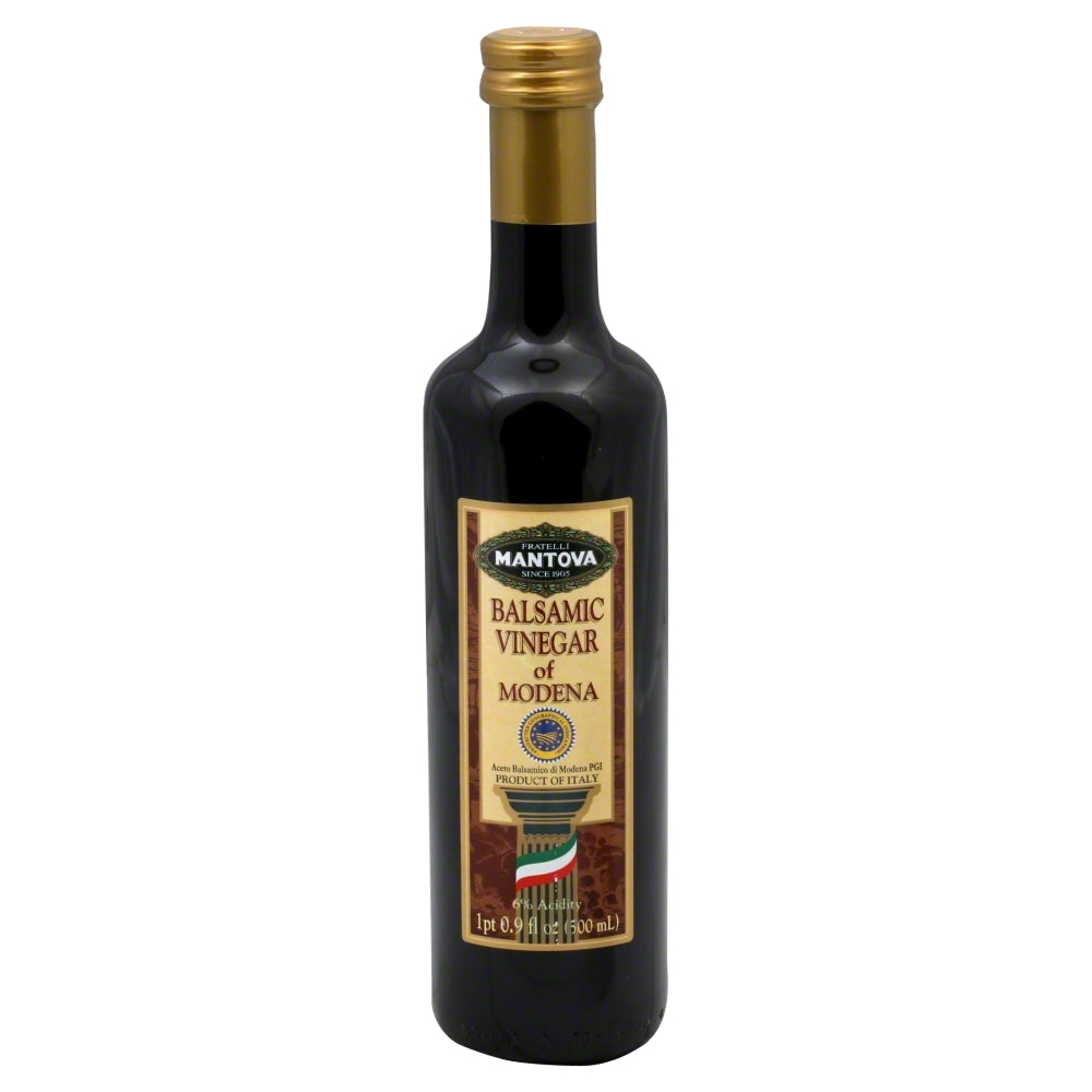 Mantova Vinegar Balsamic Modena - Pack of 6 - 17 oz