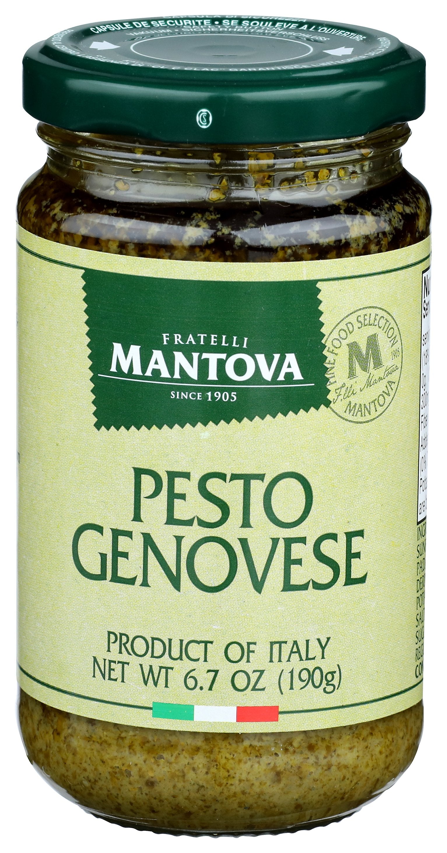 MANTOVA SAUCE PESTO GENOVESE - Case of 6