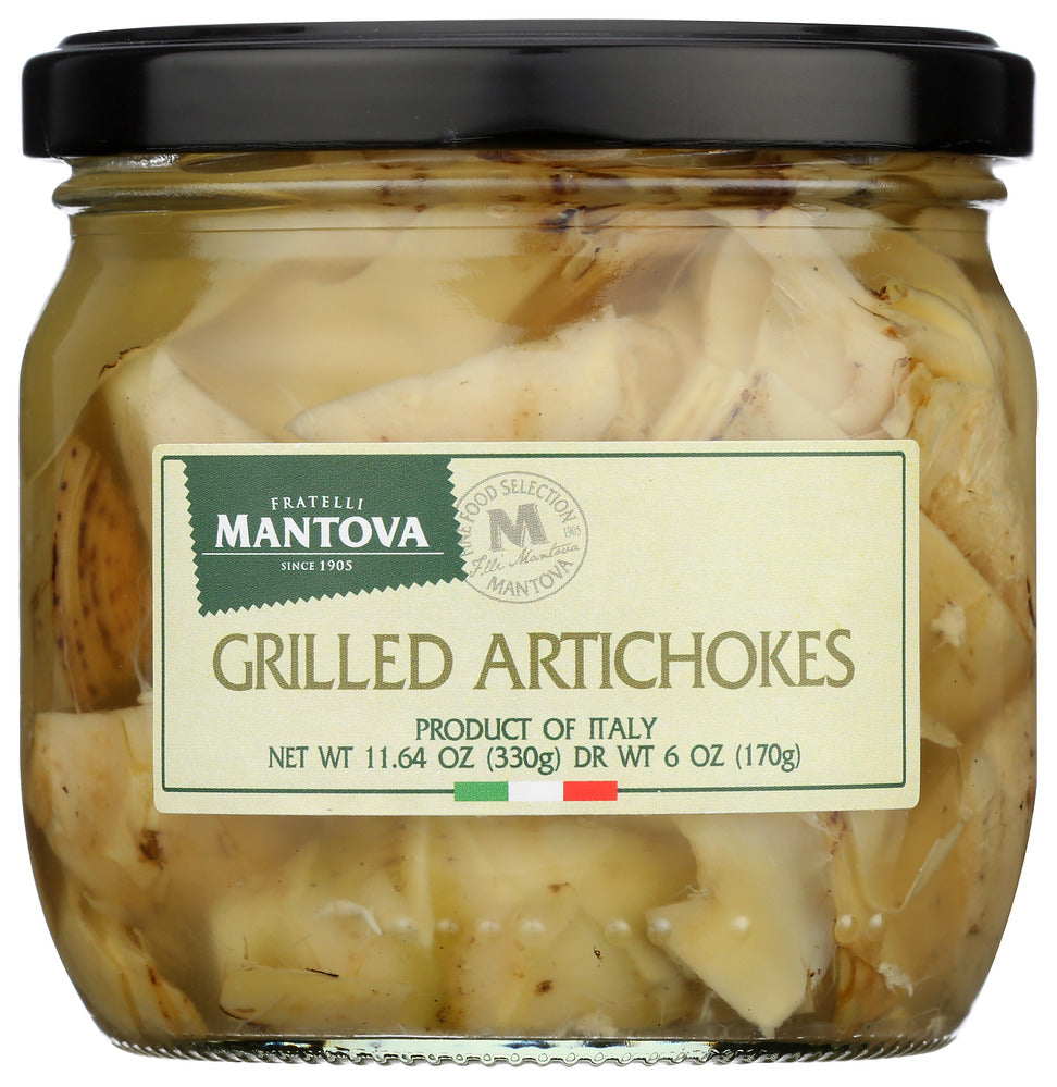 Mantova Grilled Artichokes - Case of 6 - 11.64 oz