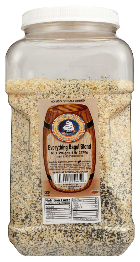 SD Spice Seasoning  Everything Bagel Blend - 5 lb