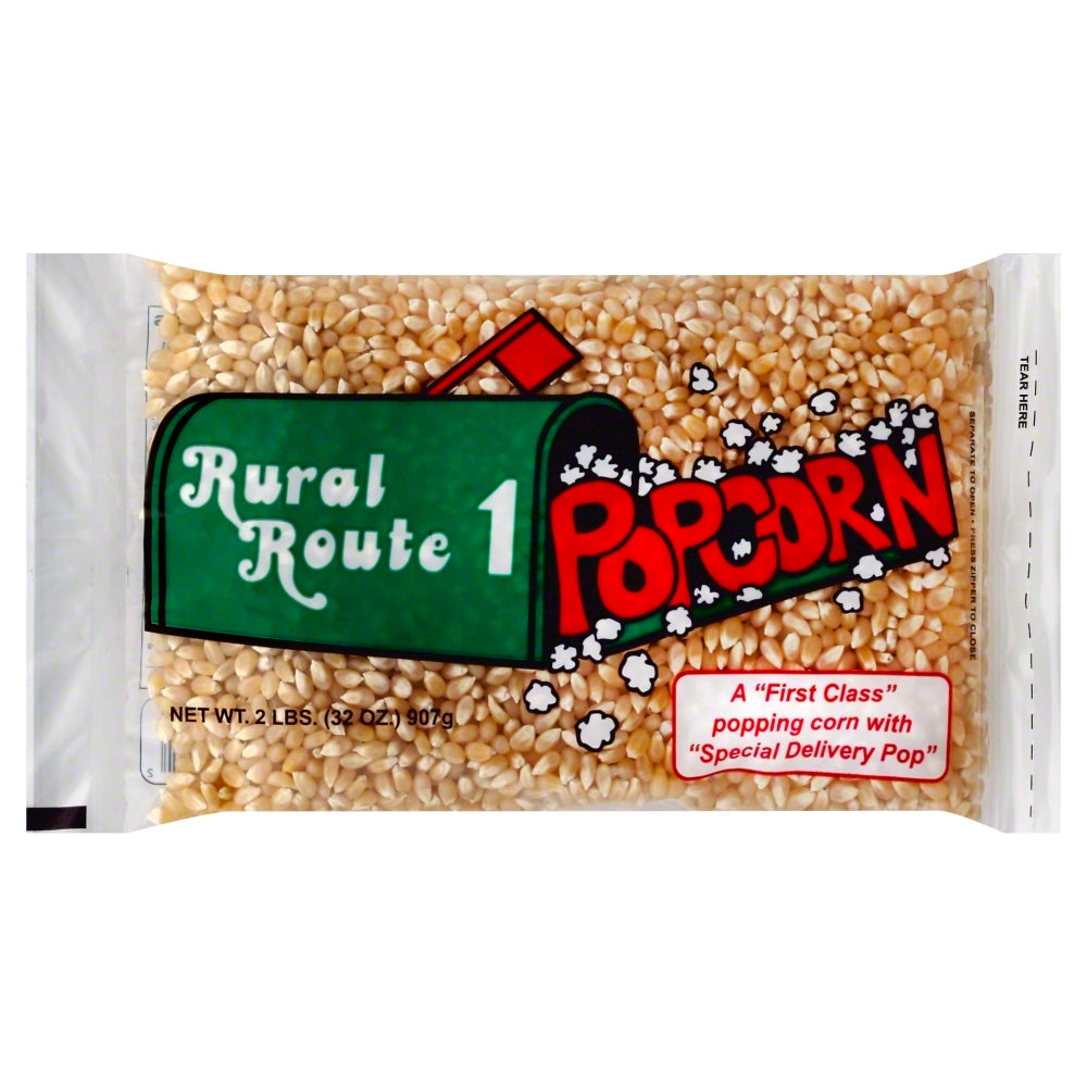 Rural Route White Popcorn Kernal - Pack of 2 - 2 LB / 32 OZ
