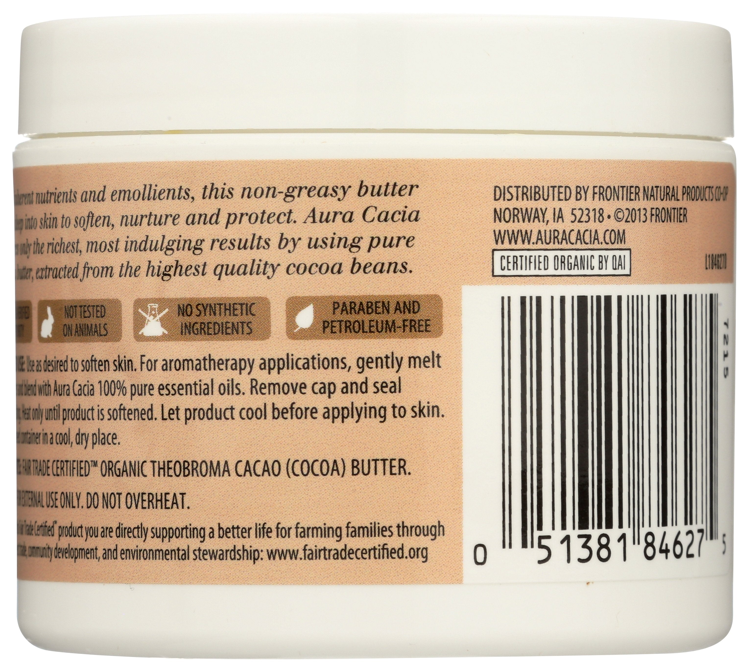 AURA CACIA COCOA BUTTER ORG - Case of 3