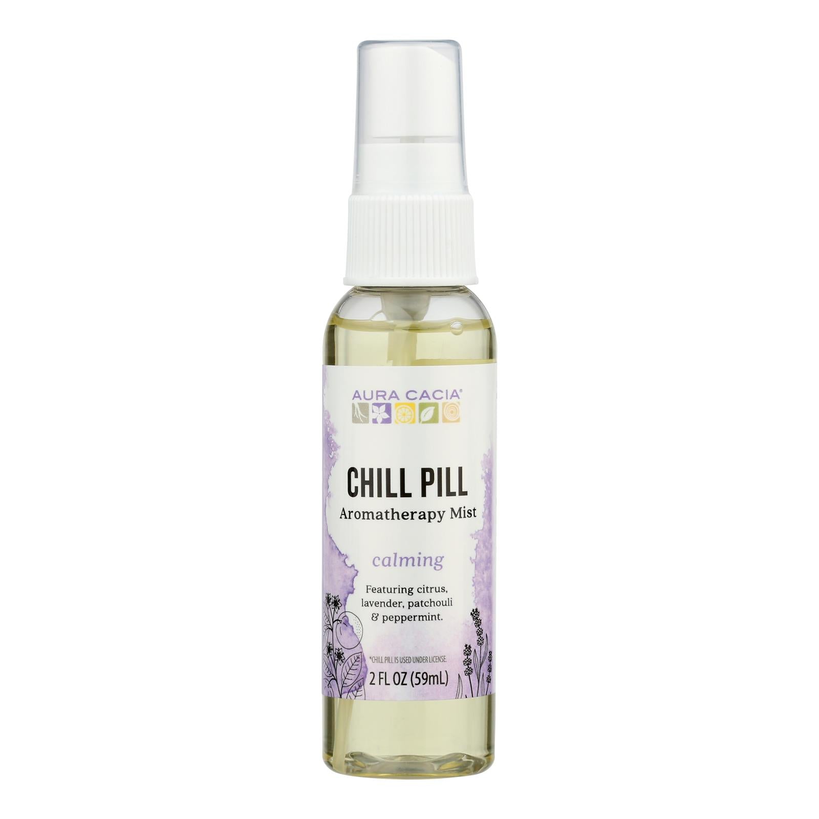 Aura Cacia - Essential Solutions Mist Chill Pill - 2 Fl Oz